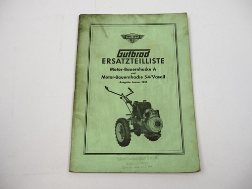 Gutbrod vasall motorhacke - a,