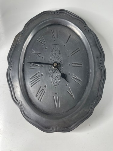 Wanduhr aus zinn - zinn, cm