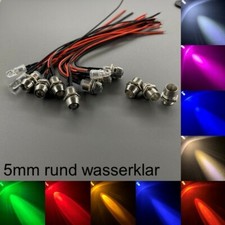 verkabelt 5mm LEDs rund