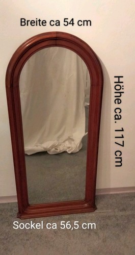 Antiker spiegel mit rahmen - mit, aus