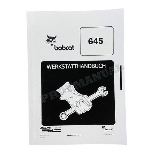 Bobcat 645 kompaktlader - 645,