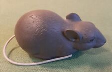 DDR - Spielzeug RATTE oder MAUS   9 cm + Schwanz - mit Schwungrad - Antrieb  