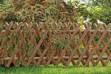 5x Jägerzaun Felder 250x80 cm