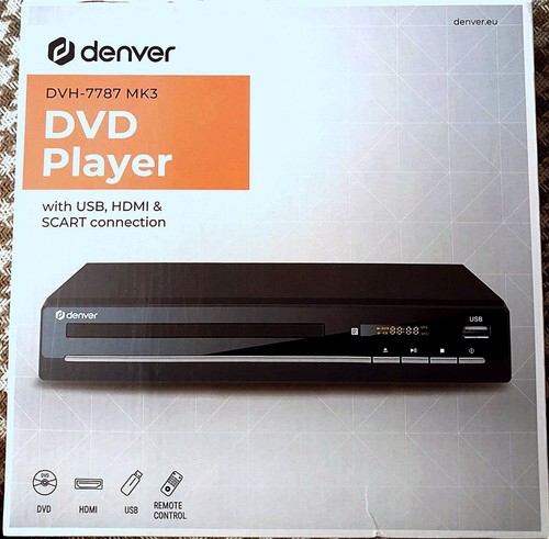 Denver dvd player dvh - dvh-7787, mk3