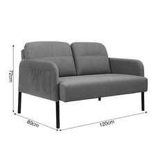 2Sitzer Sofa,120cm Sofabett