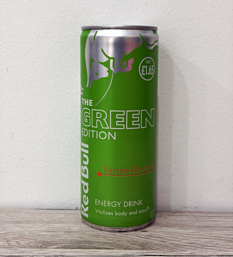 Redbull energy drink - the, green