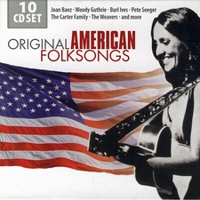 American Folksongs - Leadbelly, Seeger, Guthrie, Baez - 10 CD Box - neuwertig