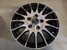 DBV Florida Felge 6x15 5x114,3 Et40 Schwarz Frontpoliert KBA47621  NEU!!  A1962