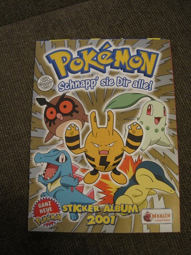 Pokemon stickeralbum 2001 - pokemon,