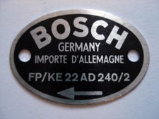 schild Bosch Typenschild FP/KE