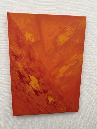 Lavafall moderne kunst - moderne,