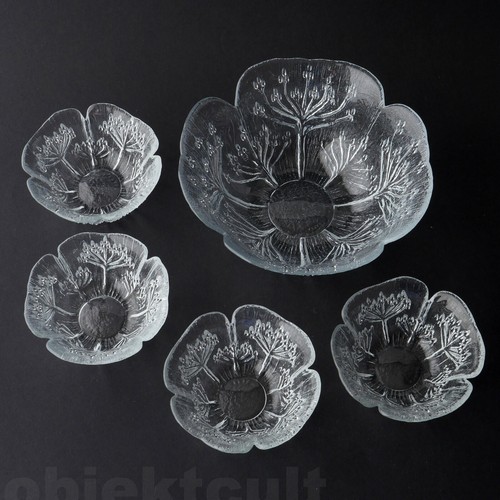 Glasschale 4x schälchen - glasschale, +