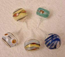 Handgefertigte Glaskugeln mit