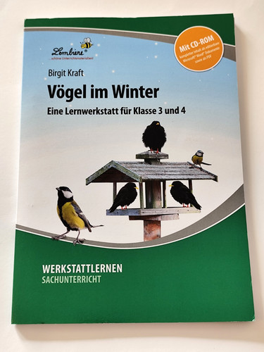 Vögel winter lernwerkstatt - vögel, im