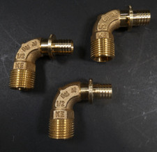 3x TECEflex 707801 Winkelübergangsnippel 16 x 1/2" AG | Neu