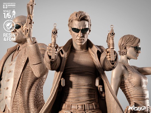 Matrix diorama neo trinity - (neo,,