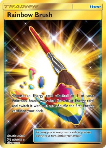 Rainbow brush secret - rainbow,