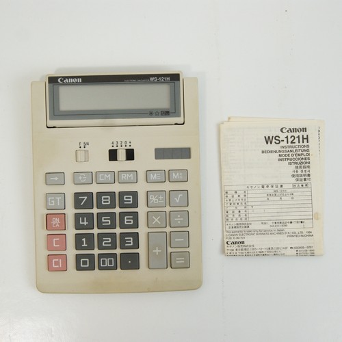 Canon 121h elektronischer - canon, ws-121h