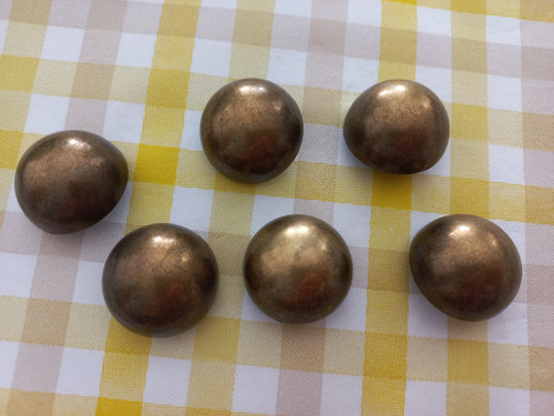 Metallknöpfe halbkugel 25mm - 6,