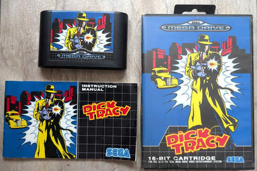 Dick tracy sega mega drive - tracy,