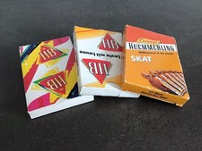 Spielkarten HB-Zigaretten + KUEMMERLING  Sammler -Spielen Kartenspiel Skat usw.