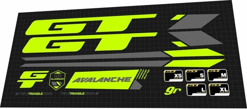 2019 avalanche r decal - gt,