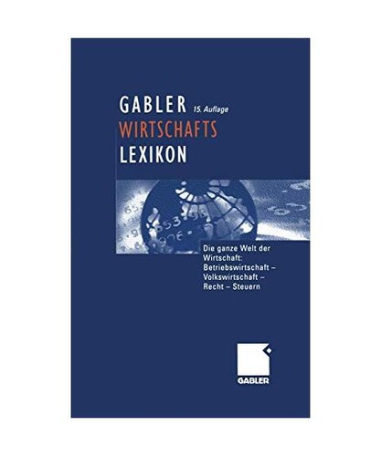 Gabler wirtschaftslexikon - gabler,