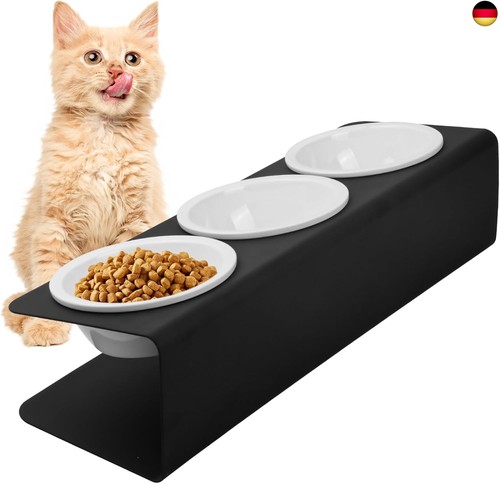 Katzennapf erhöht mit - erhöht,