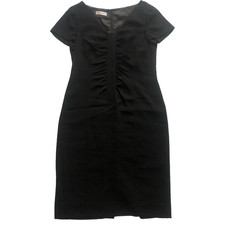 Trixi Schober Black Wool Shift