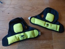 2 x 0,5 kg - Gewichtsmanschetten - Handgewichte - schwarz / neongelb