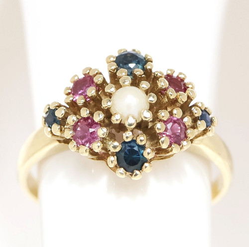 Aparter damenring karat 585 - karat,