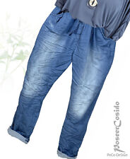 LAGENLOOK Jogpants Leggins Jeggins Hose jeans-blau XL XXL XXXL 44 46 48 50 52 54