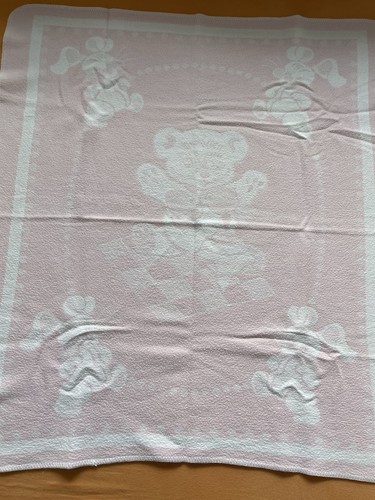 Ddr babydecke rosa weiß - ddr, rosa/weiß