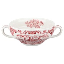 Suppentasse Enoch Wedgwood Royal Homes of Britain Red