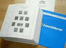 LEUCHTTURM SF VORDRUCKE DEUTSCHLAND BUND 2010-2014 KOMPLETT
