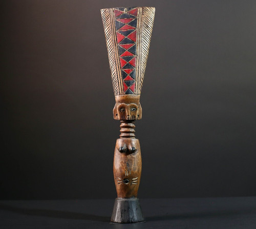 Afrikanische stammesfigur lega - afrikanische,
