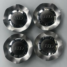 4 x Felgendeckel Nabendeckel für Audi Ronal Alufelgen 4F0071214 Neu Original