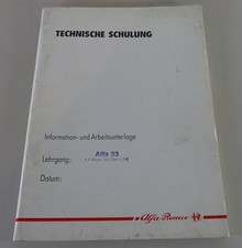 Schulungsunterlage Alfa Romeo