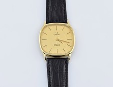 OMEGA De Ville Herren Quarzuhr 585/000 14K Gelbgold