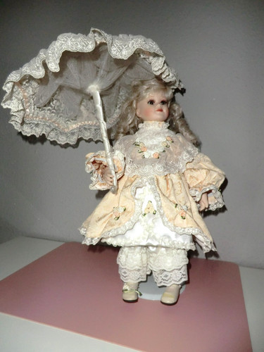 Franklin mint porzellanpuppe - franklin,