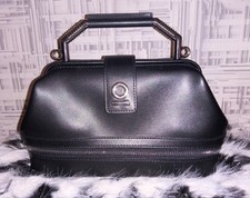 ❤️ Neu ❤Each Other Paris Rar Lederhandtasche schwarz Baguette Henkel Cross Body