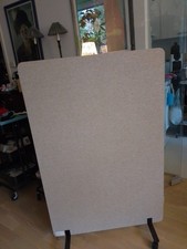 Lärmschutzwand Akustikwand grau montiert