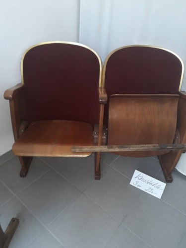 Vintage kinositze sitzer - vintage, 2-sitzer