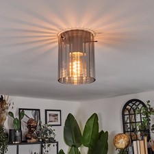 Retro Deckenlampe, schwarzes