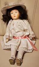 #B169 Sammler Porzellanpuppe nostalgisch, ca. 40 cm