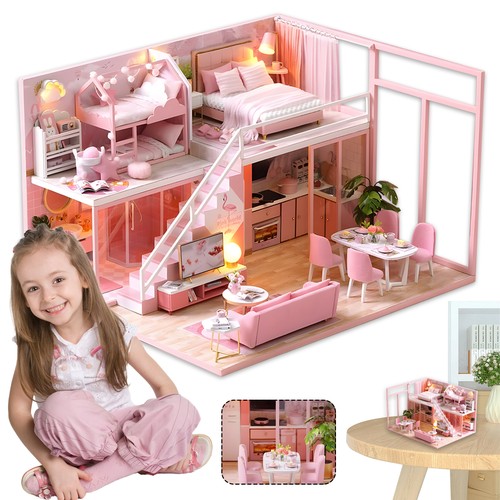 Puppenhaus kit diy miniatur - puppenhaus-kit,