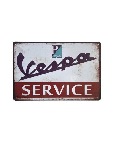 Vespa retro patina blechschild - vespa,