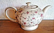 Rosenthal Porzellan Teekanne- Winifred -H 14 cm Teesieb Goldrand geblümt