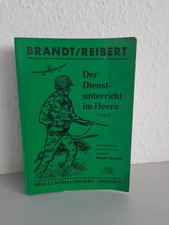 Brandt/Brücker - Der Dienstunterricht im Heere 1960 (Bundeswehr)