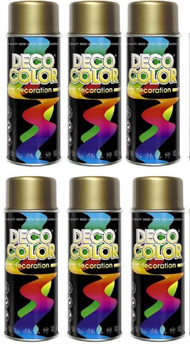 Deco color 6er sparpack - sparpack, 400ml
